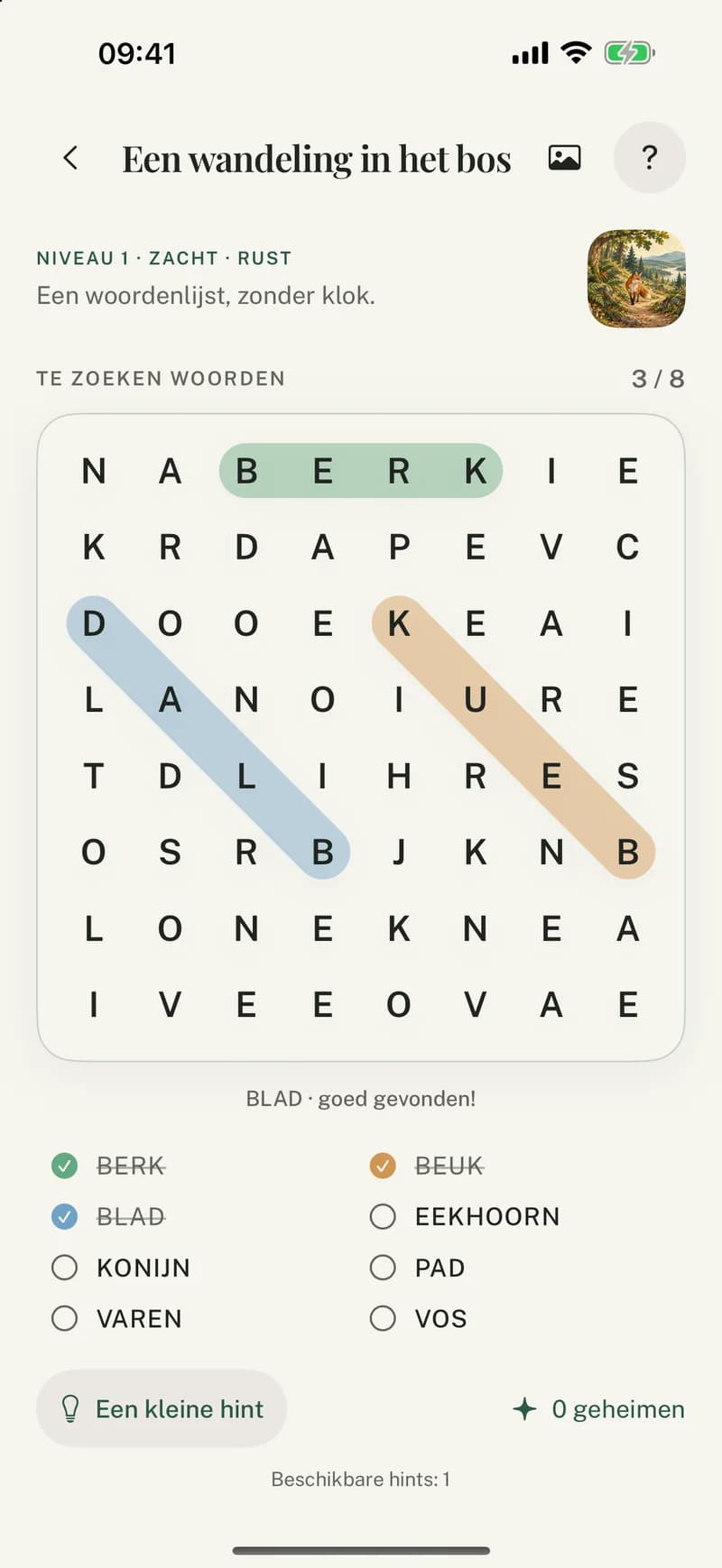 Rust. De woorden, zonder klok.