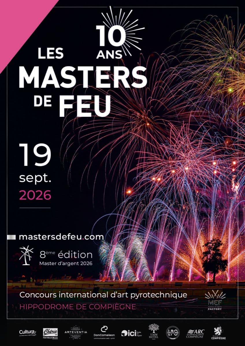 Masters de Feu fireworks finale